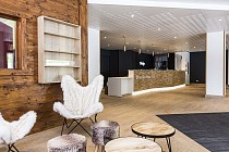 L'Oree des Pistes receptie met lounge